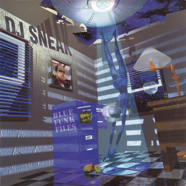 Cover of Blue Funk Files by DJ Sneak