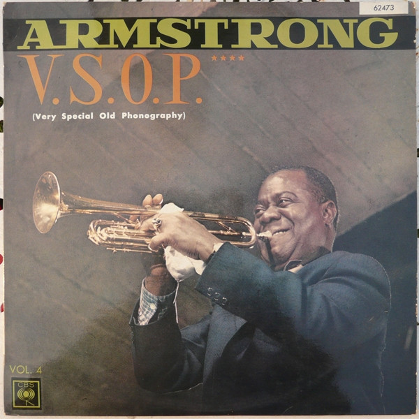 Cover of V.S.O.P. (Very Special Old Phonography) Vol. 4 by Louis Armstrong
