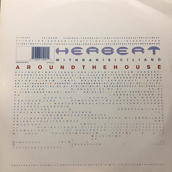 Cover of Around The House by Matthew Herbert With Dani Siciliano