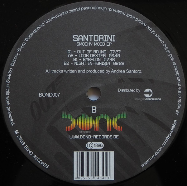 Cover of Smooky Mood EP by Santorini