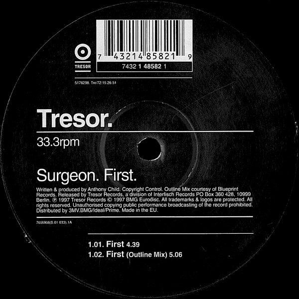 Cover of First by Surgeon