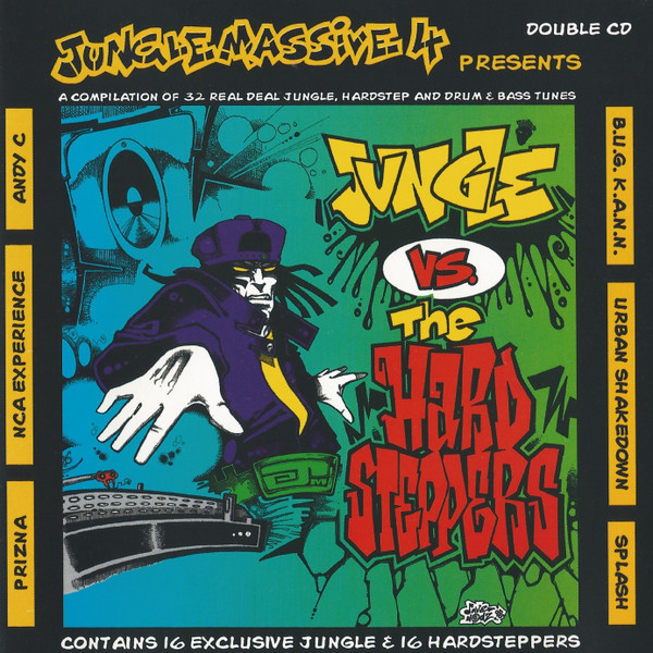 Cover of Jungle Massive 4 Presents: Jungle Vs. The Hardsteppers by Various artists