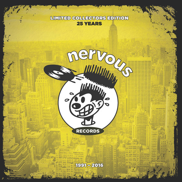 Cover of Nervous 25th Anniversary by Various artists