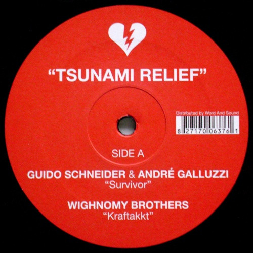 Cover of Tsunami Relief by Various artists